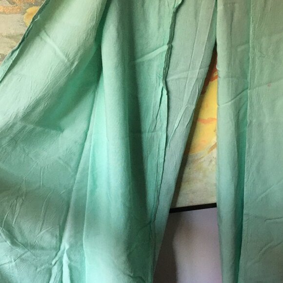 Mint Green Sarong Wrap Pants Free With $35 Purchase - Picture 12 of 14